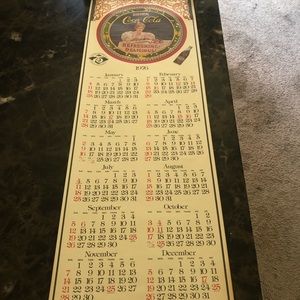 Coca Cola 1976 Calendar